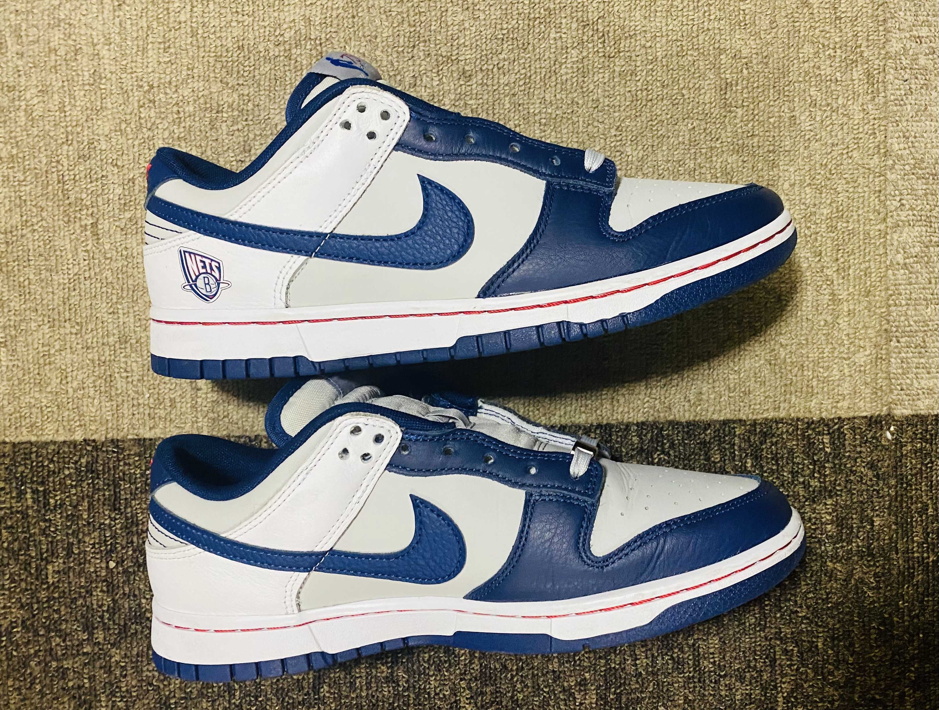 NBA × Nike Dunk Low EMB 75th Anniversary "Nets"