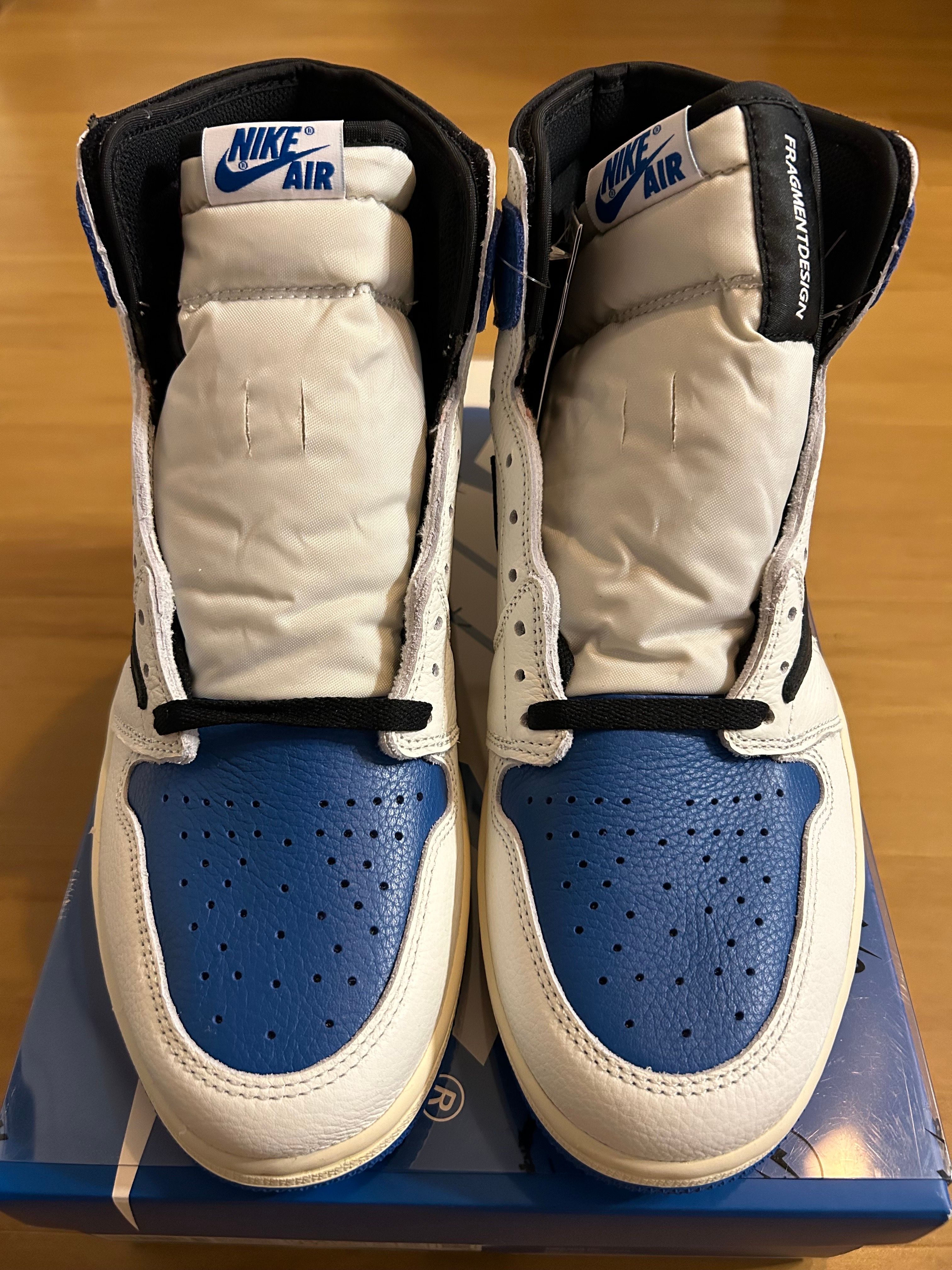 Travis Scott × fragment design × Nike Air Jordan 1 Retro High OG SP "Military Blue"
