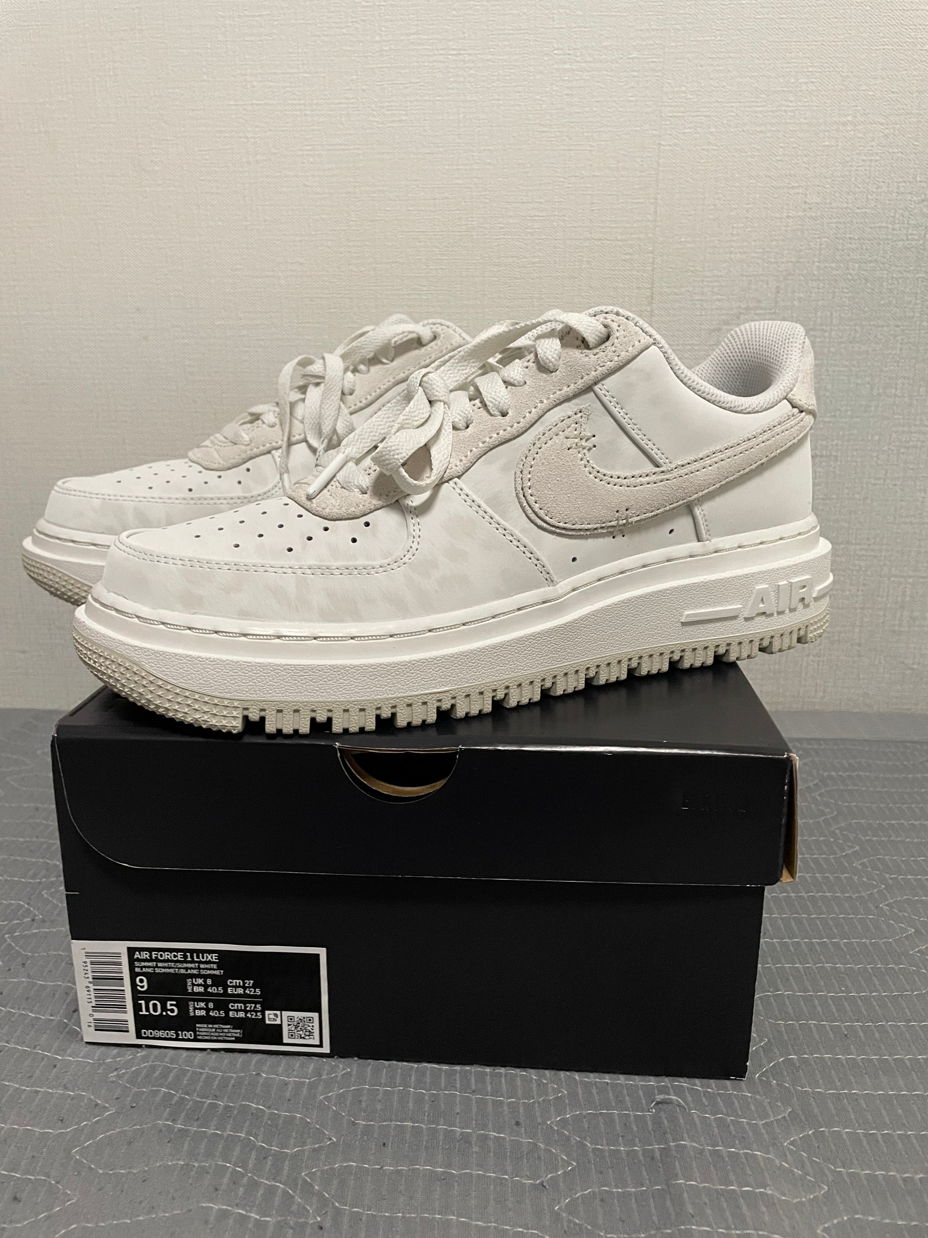 Nike Air Force 1 Low Luxe "Summit White/Light Bone"