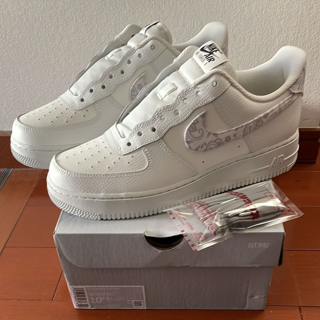 Nike Women's Air Force 1 Low '07 Essential "White Paisley"