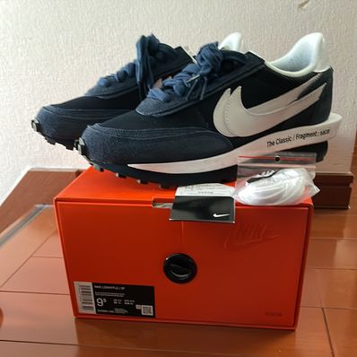 Fragment × sacai × Nike LD Waffle "Blackended Blue"
