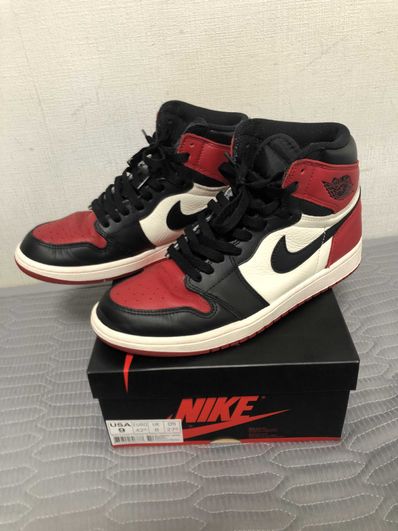 Nike Air Jordan 1 Retro High OG "Bred Toe"