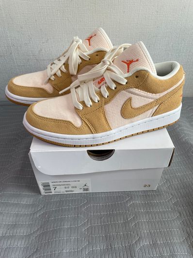 Nike Women's Air Jordan 1 Low "Corduroy And Suede"