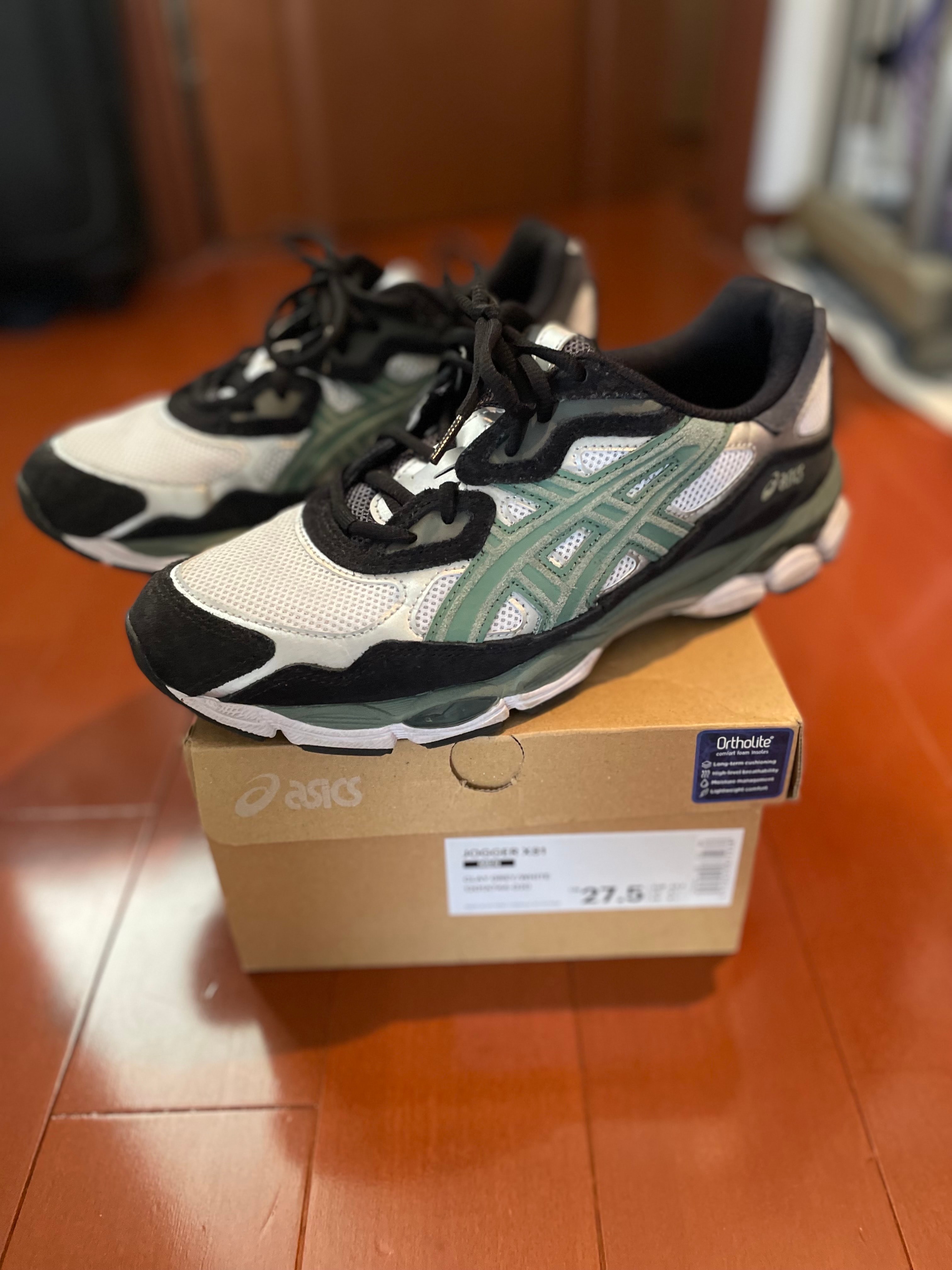 アシックス ゲルNYC "ホワイト/アイビー"