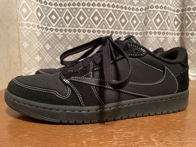 Travis Scott × Nike Air Jordan 1 Low OG SP "Black Phantom"