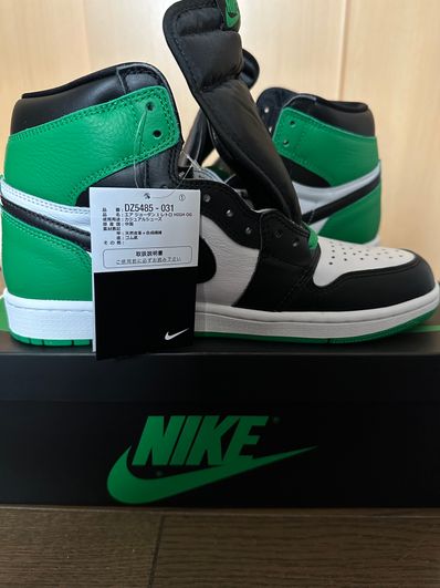 Nike Air Jordan 1 Retro High OG "Celtics/Black and Lucky Green" (2023)