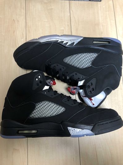 Nike Air Jordan 5 Retro OG "Black/Fire Red/Metallic Silver/White" (2016)