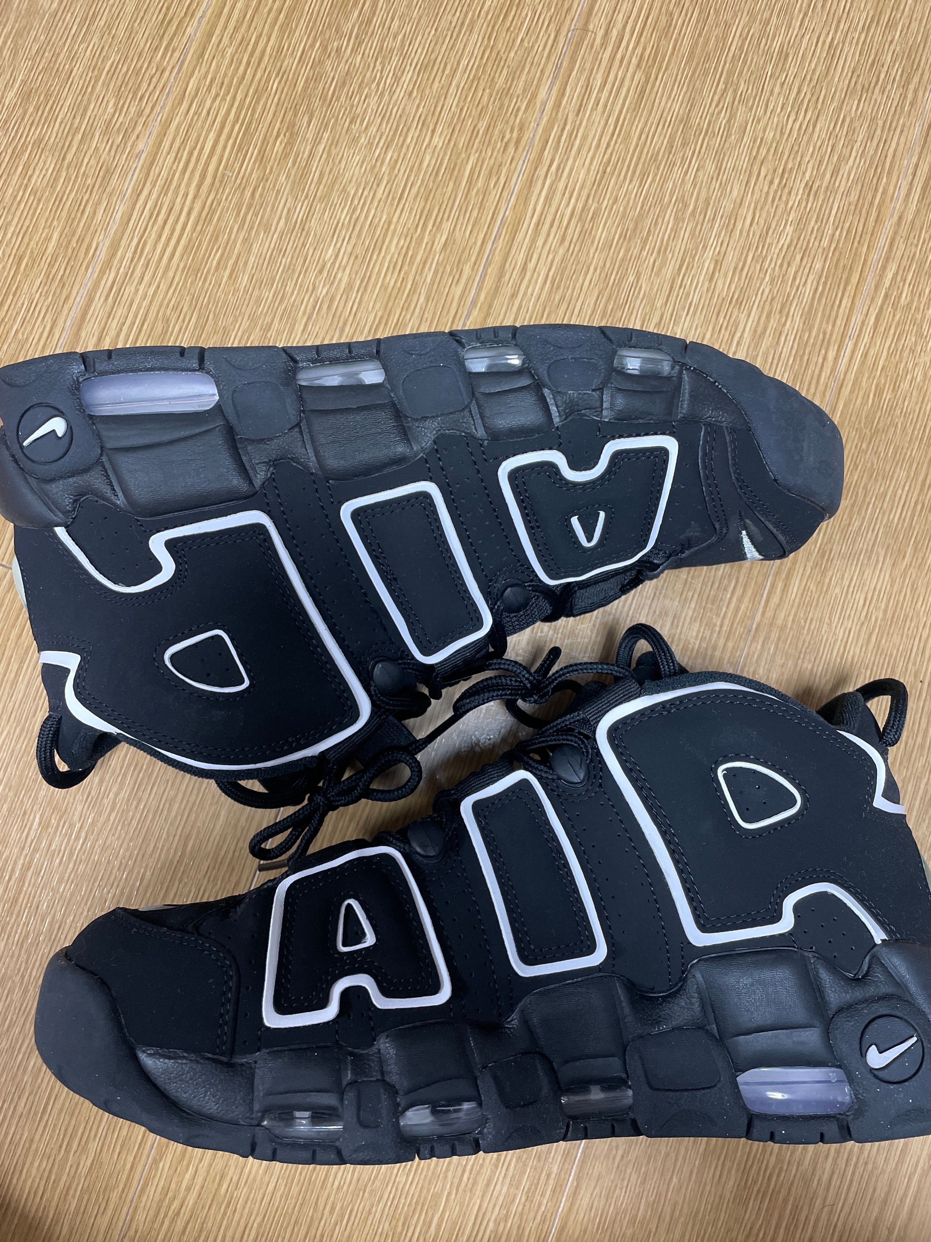 Nike Air More Uptempo "Black/White"(2020)