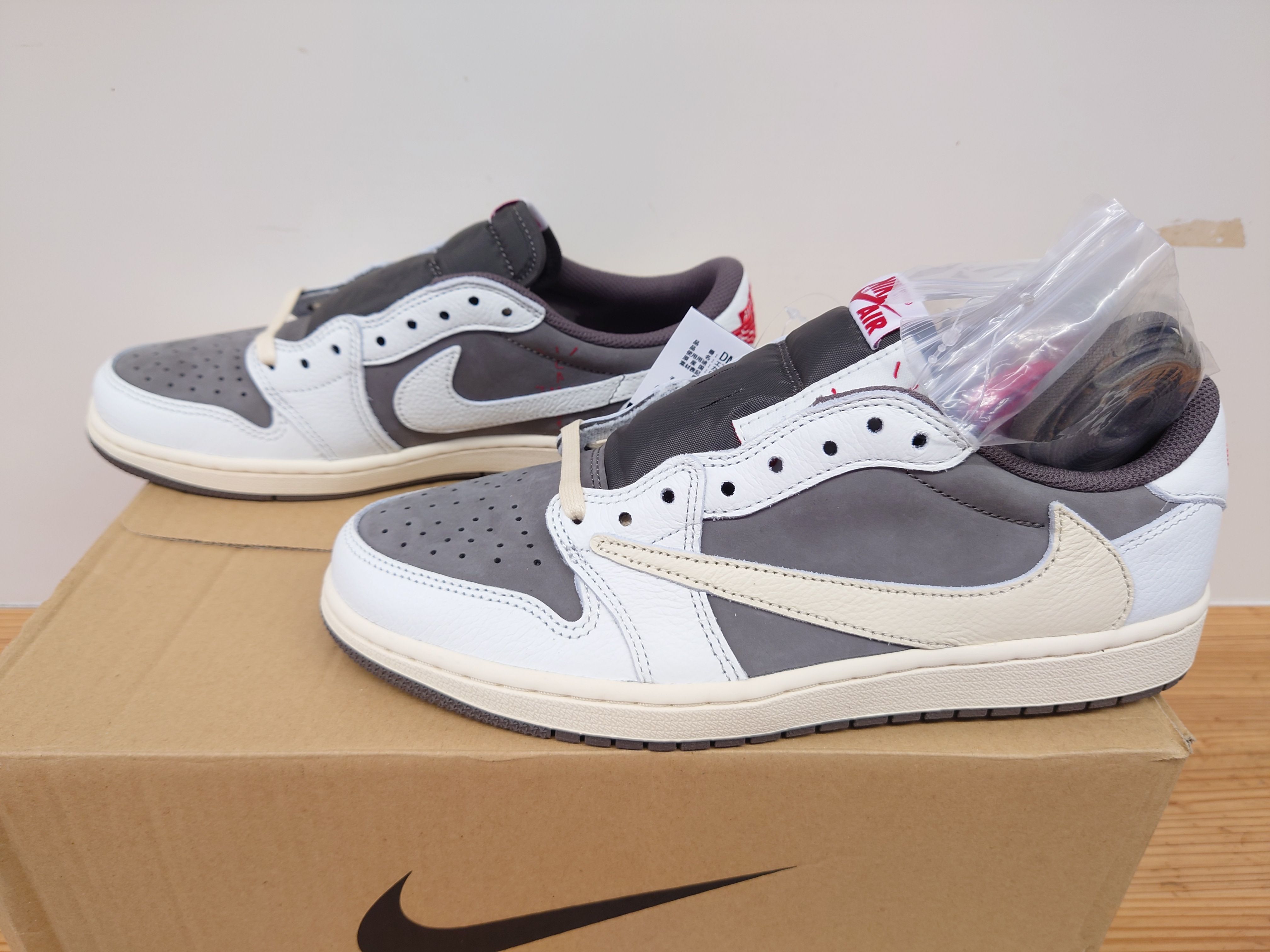 Travis Scott × Nike Air Jordan 1 Low OG SP "Reverse Mocha/Sail and Ridgerock"