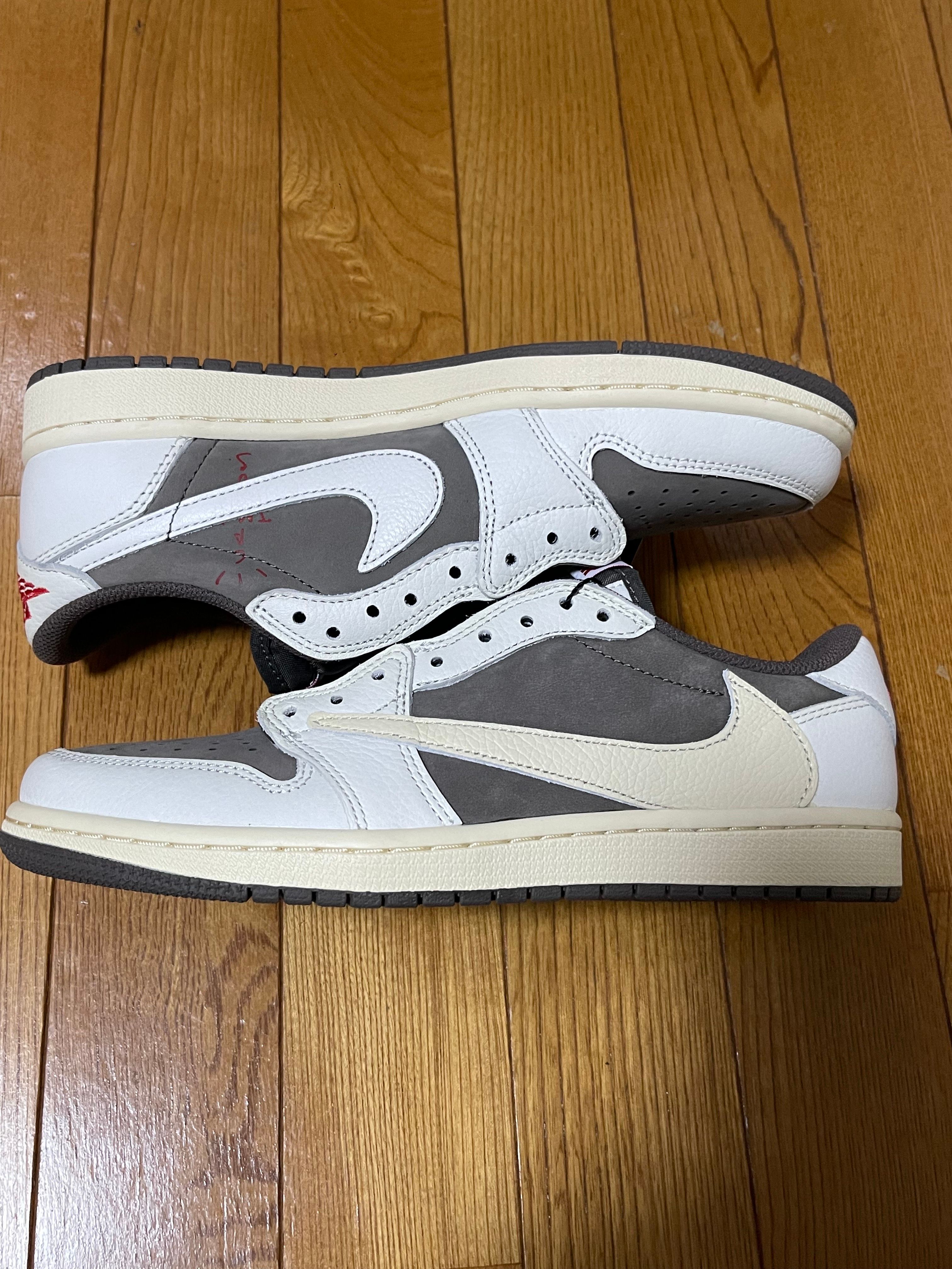 Travis Scott × Nike Air Jordan 1 Low OG SP "Reverse Mocha/Sail and Ridgerock"