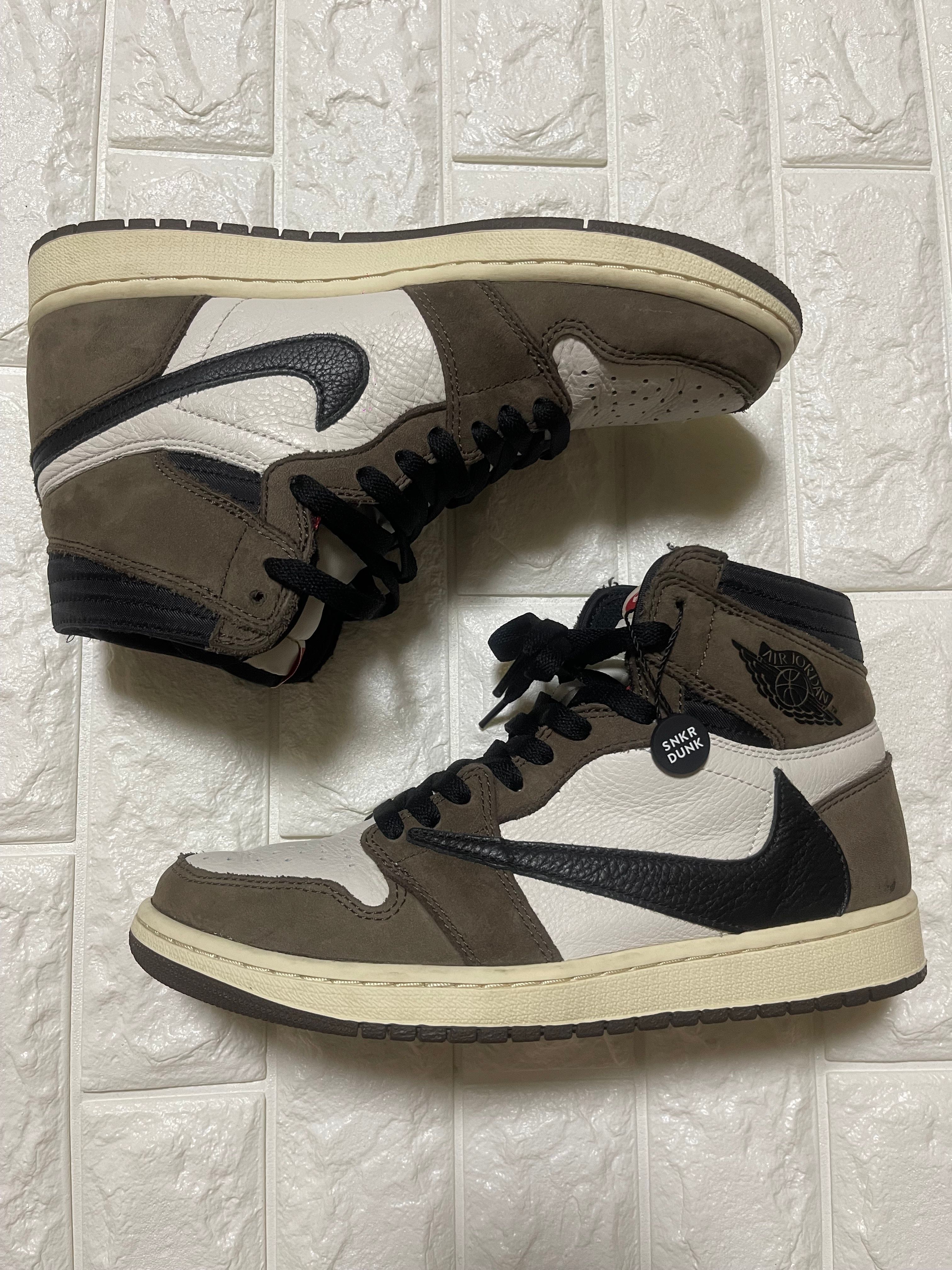 Travis Scott × Nike Air Jordan 1 Retro High OG TS SP "Sail/Dark Mocha"