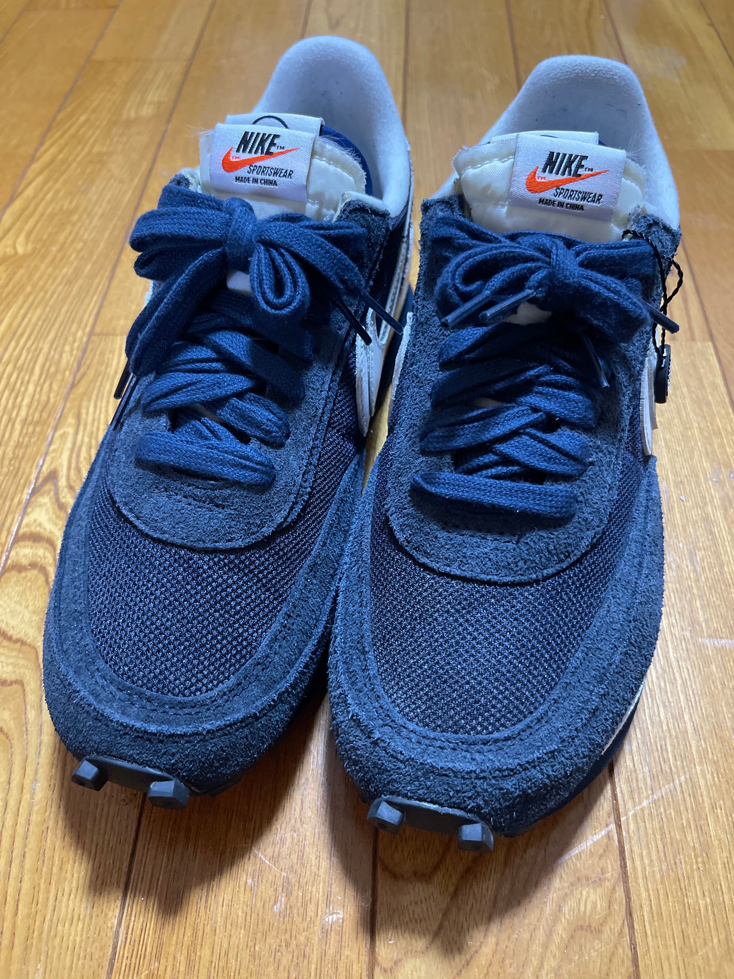 Fragment × sacai × Nike LD Waffle "Blackended Blue"