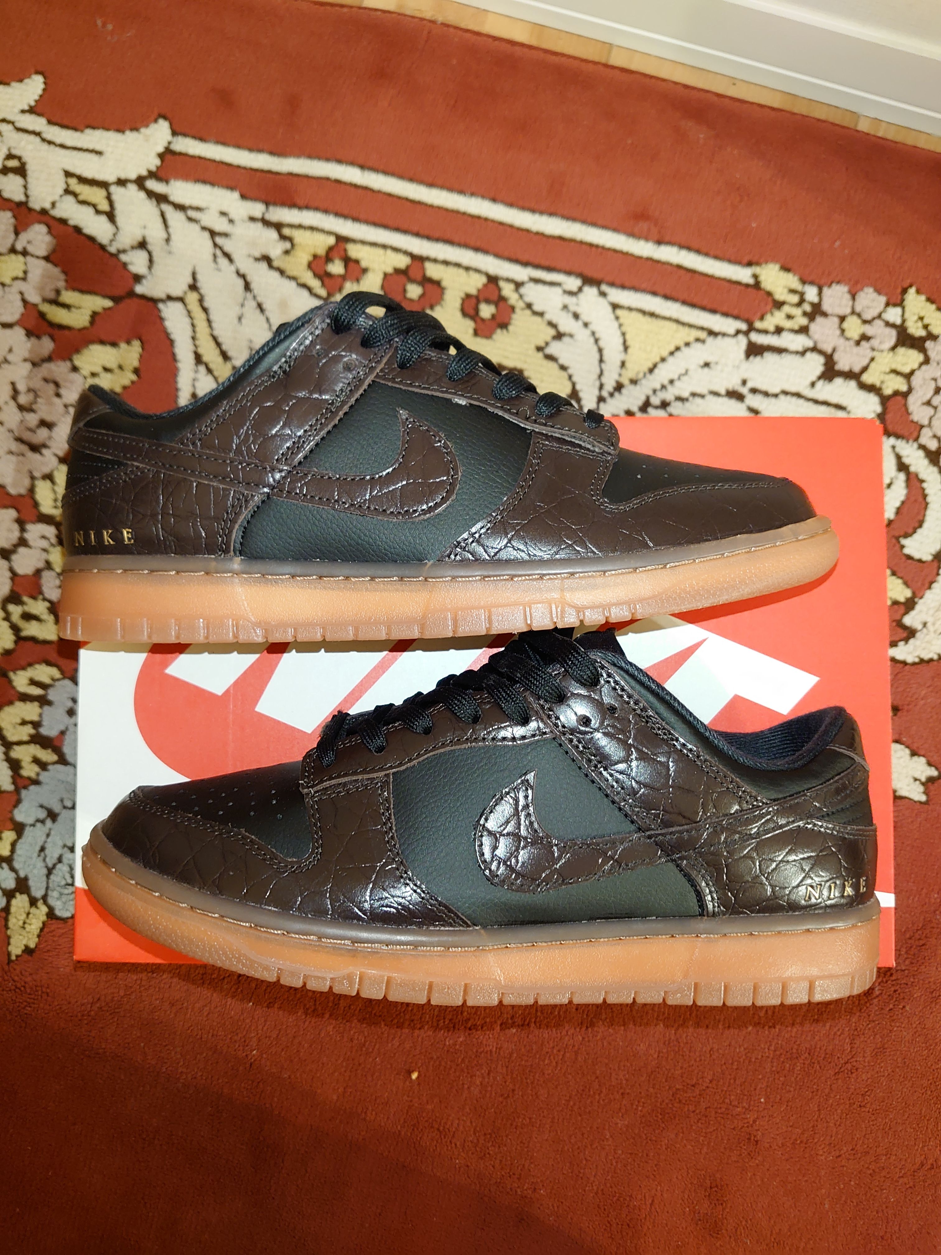 Nike Dunk Low "Velvet Brown and Black"