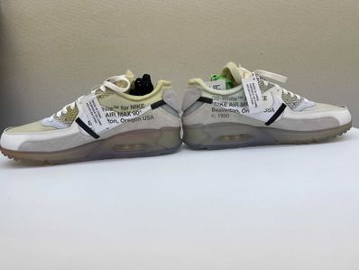 Off-White × Nike Air Max 90 "The 10/Sail"