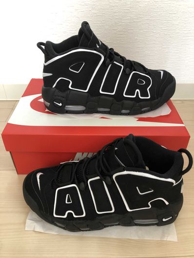 Nike Air More Uptempo "Black/White"(2020)