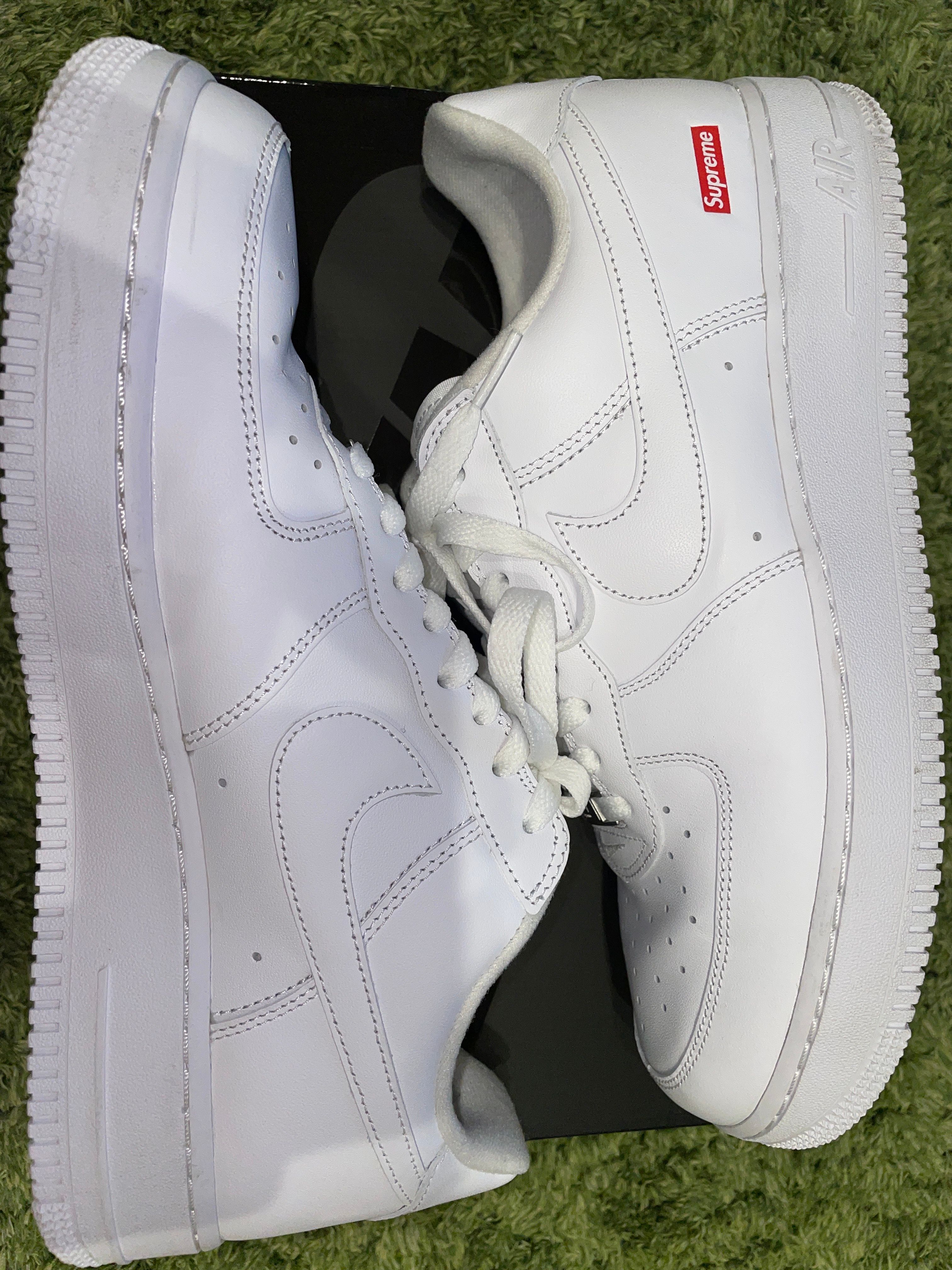 Supreme × Nike Air Force 1 Low "White"