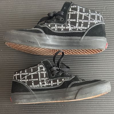 Supreme × Vans Half Cab "Black"