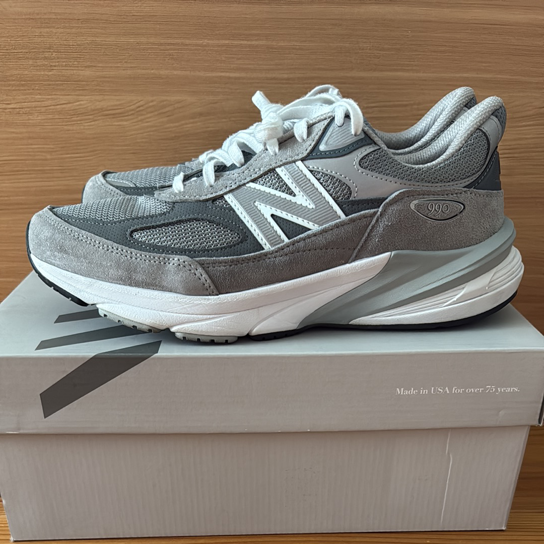 New Balance 990V6 "Gray" (Heel Logo NB)