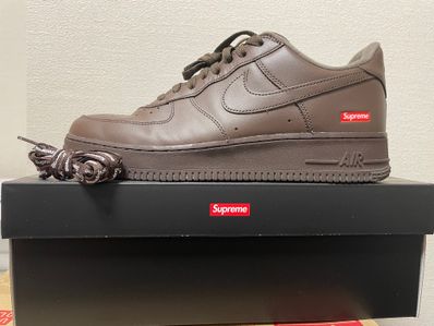 Supreme × Nike Air Force 1 Low "Baroque Brown"