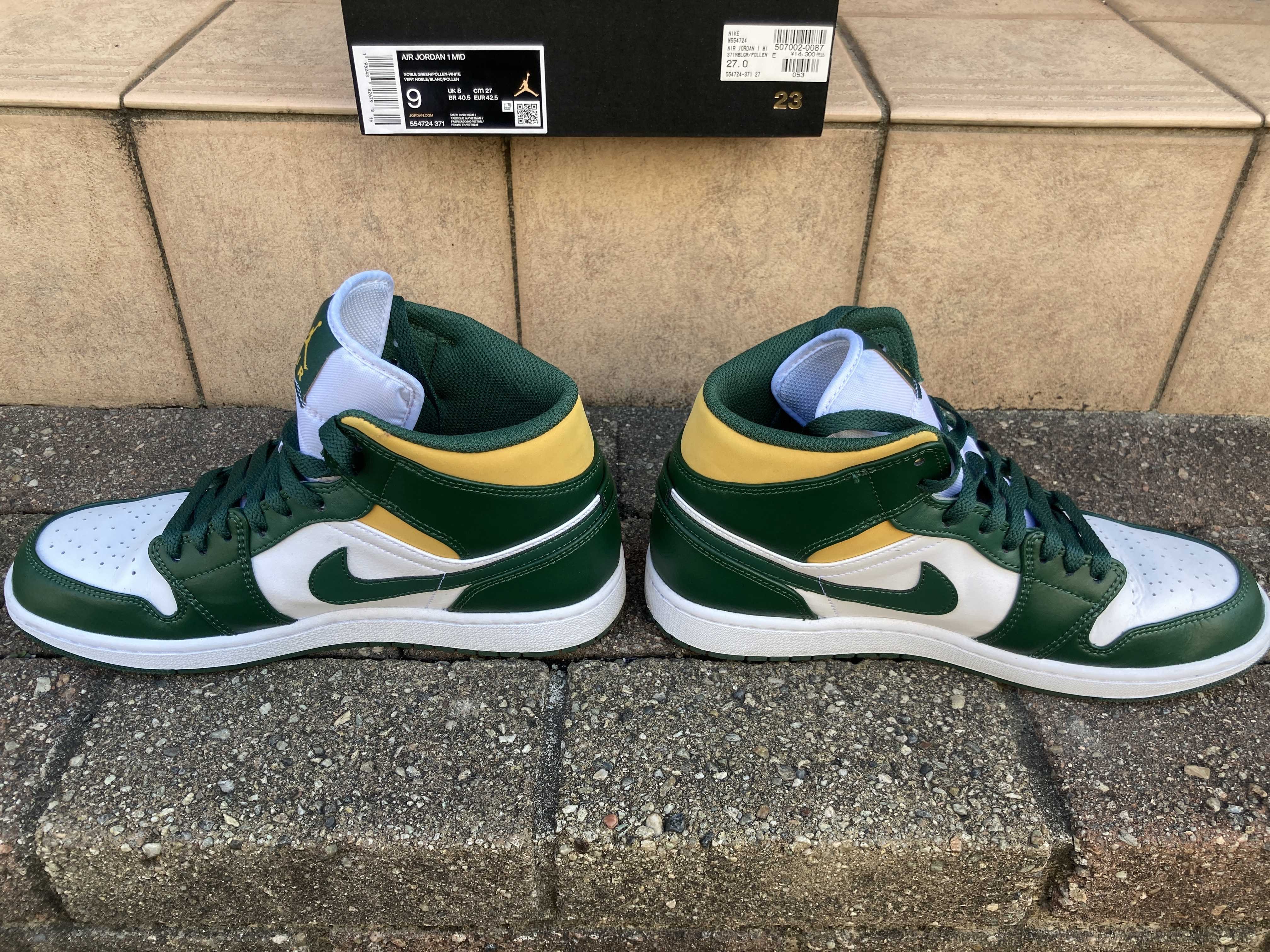 Nike Air Jordan 1 Mid "Seattle Supersonics" 