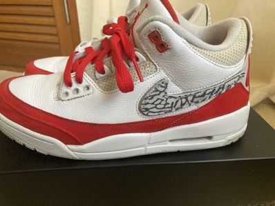 Nike Air Jordan 3 Retro "Tinker White/University Red"