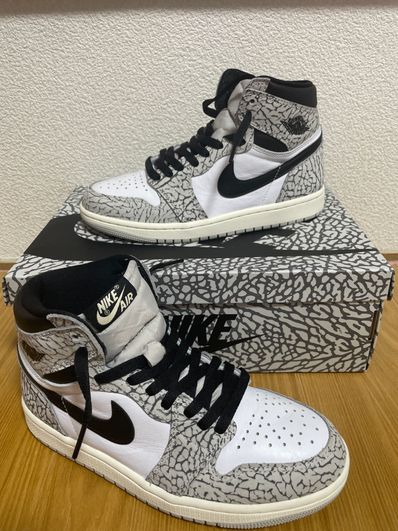Nike Air Jordan 1 High OG "White Cement/Safari"