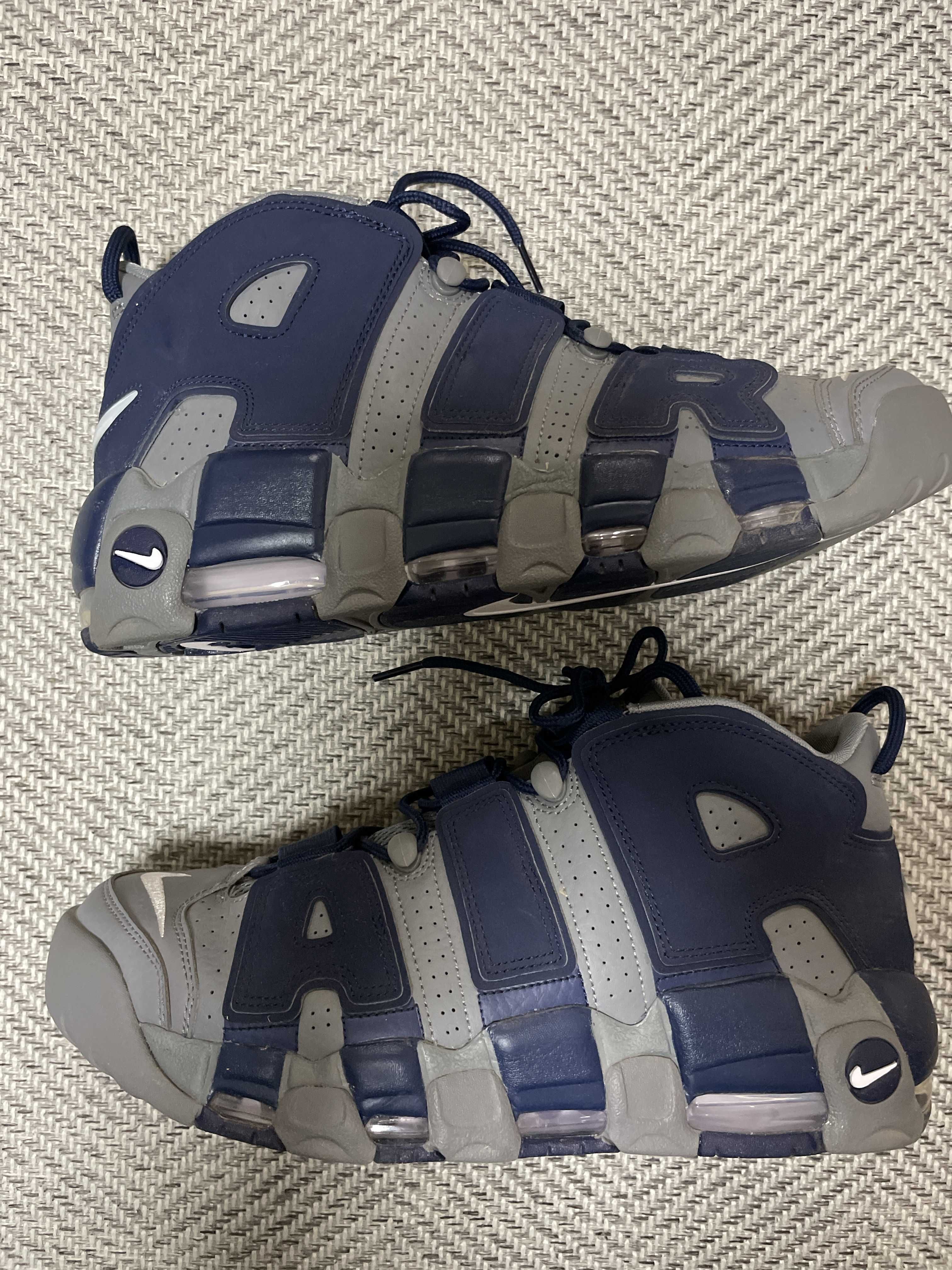 Nike Air More Uptempo '96 "Cool Grey/White/Midnight Navy"