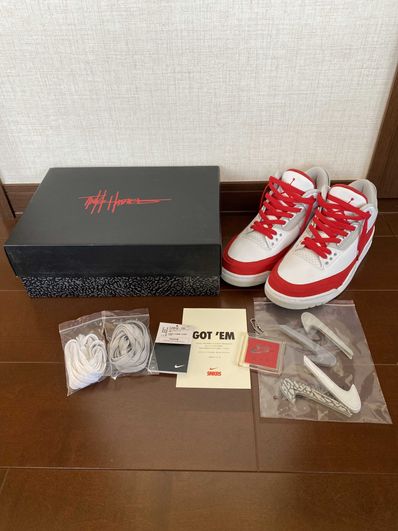 Nike Air Jordan 3 Retro "Tinker White/University Red"