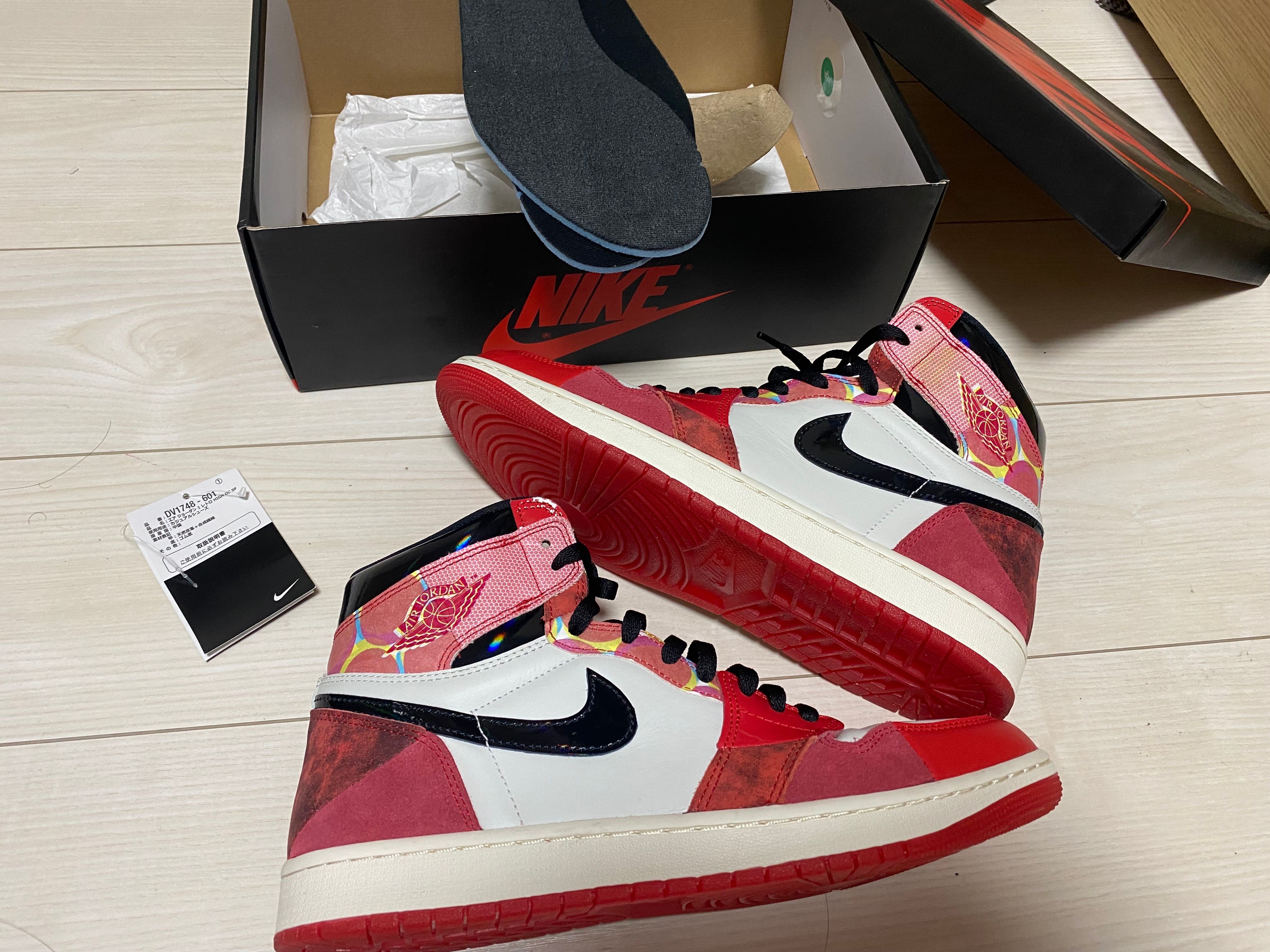 Spider-Man × Nike Air Jordan 1 High OG SP "Next Chapter/Spider-Man:Across the Spider-Verse"