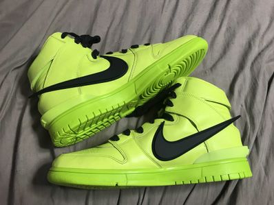 AMBUSH × NIKE DUNK HIGH "FLASH LIME"