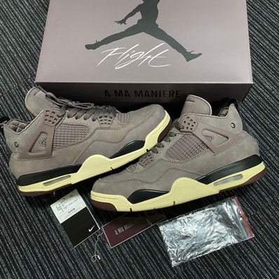 A Ma Maniere × Nike Air Jordan 4 "Violet Ore"