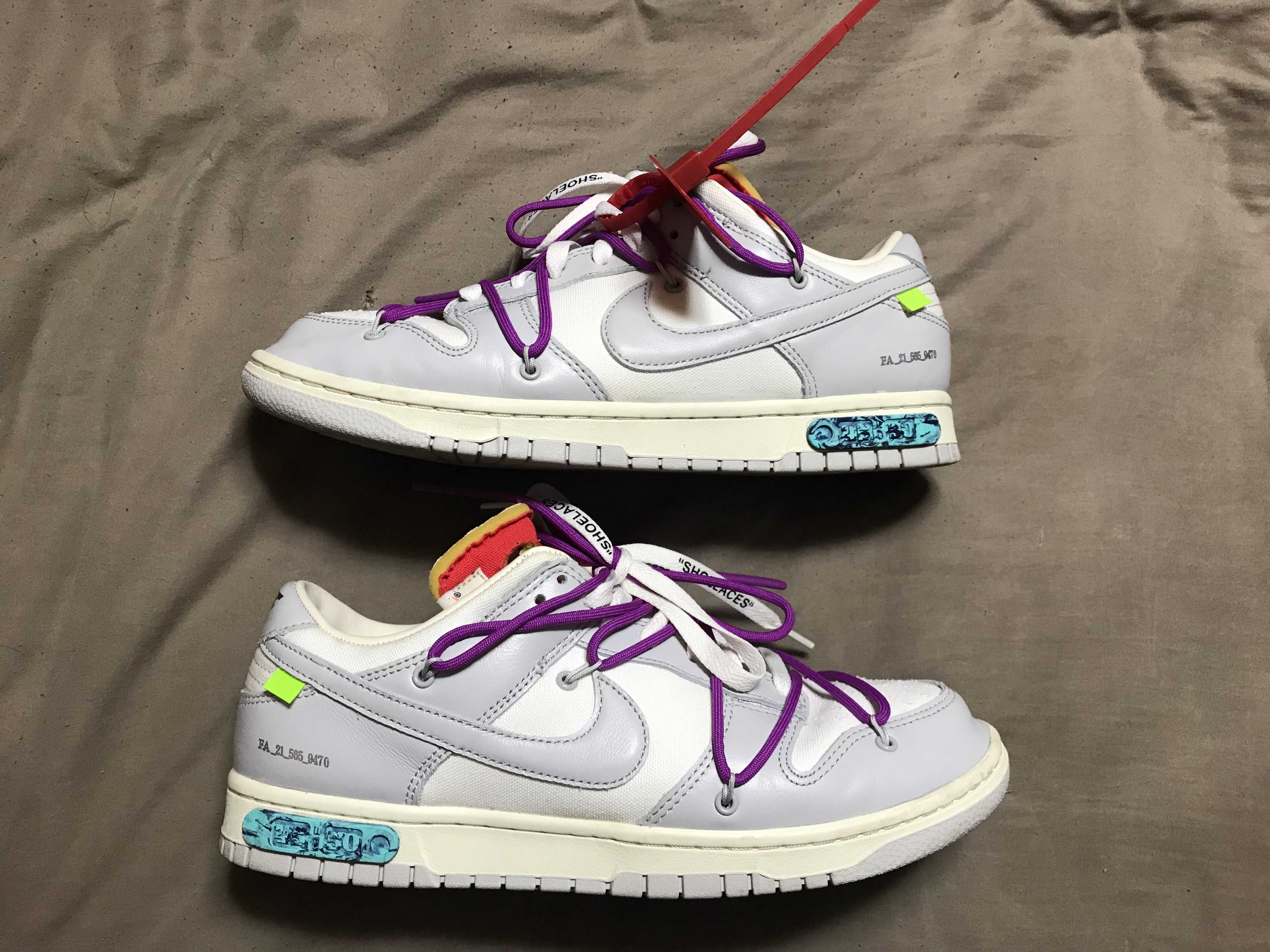 Off-White × Nike Dunk Low 1 of 50 "Lot.45"