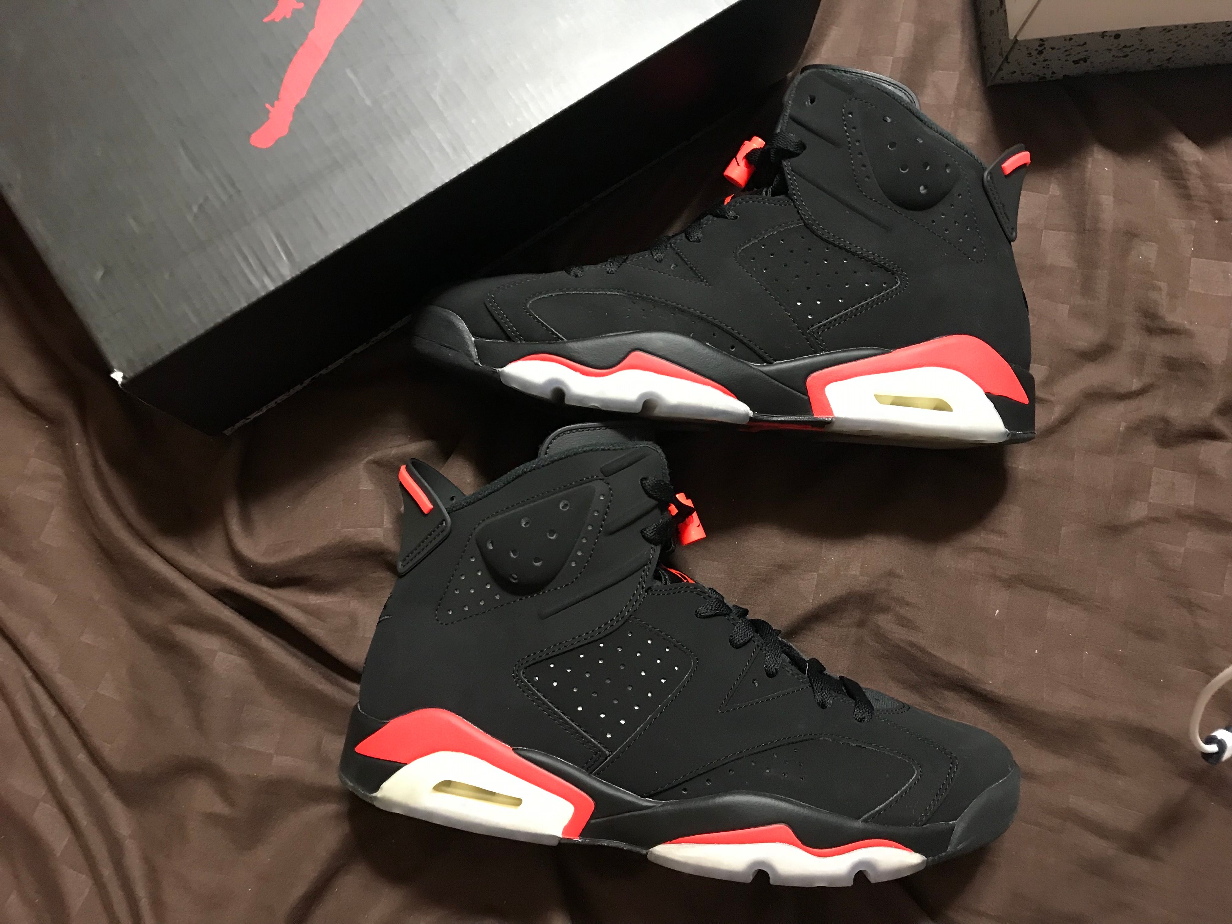 Nike Air Jordan 6 Retro OG "Black/Infrared"