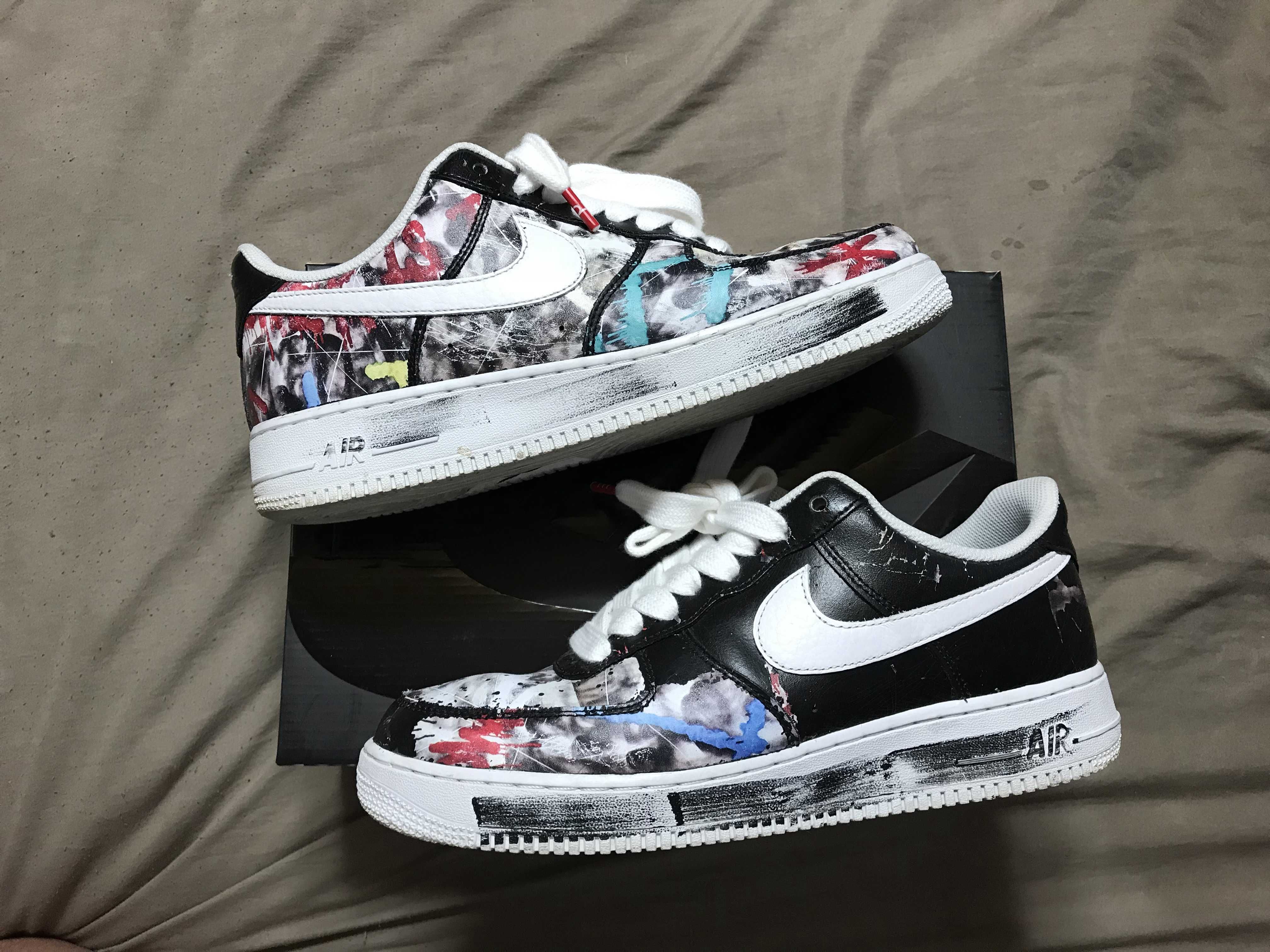 PEACEMINUSONE × Nike Air Force 1 Low Para Noise "Black" / G-DRAGON