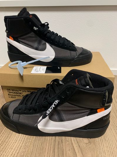 Off-White × Nike Blazer Studio Mid "Grim Reaper"