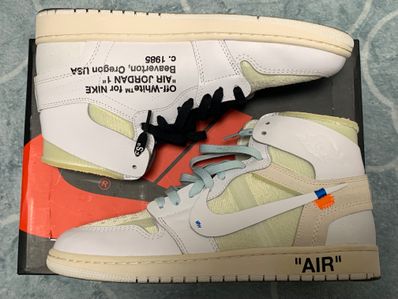 Off-White × Nike Air Jordan 1 Retro High "White"