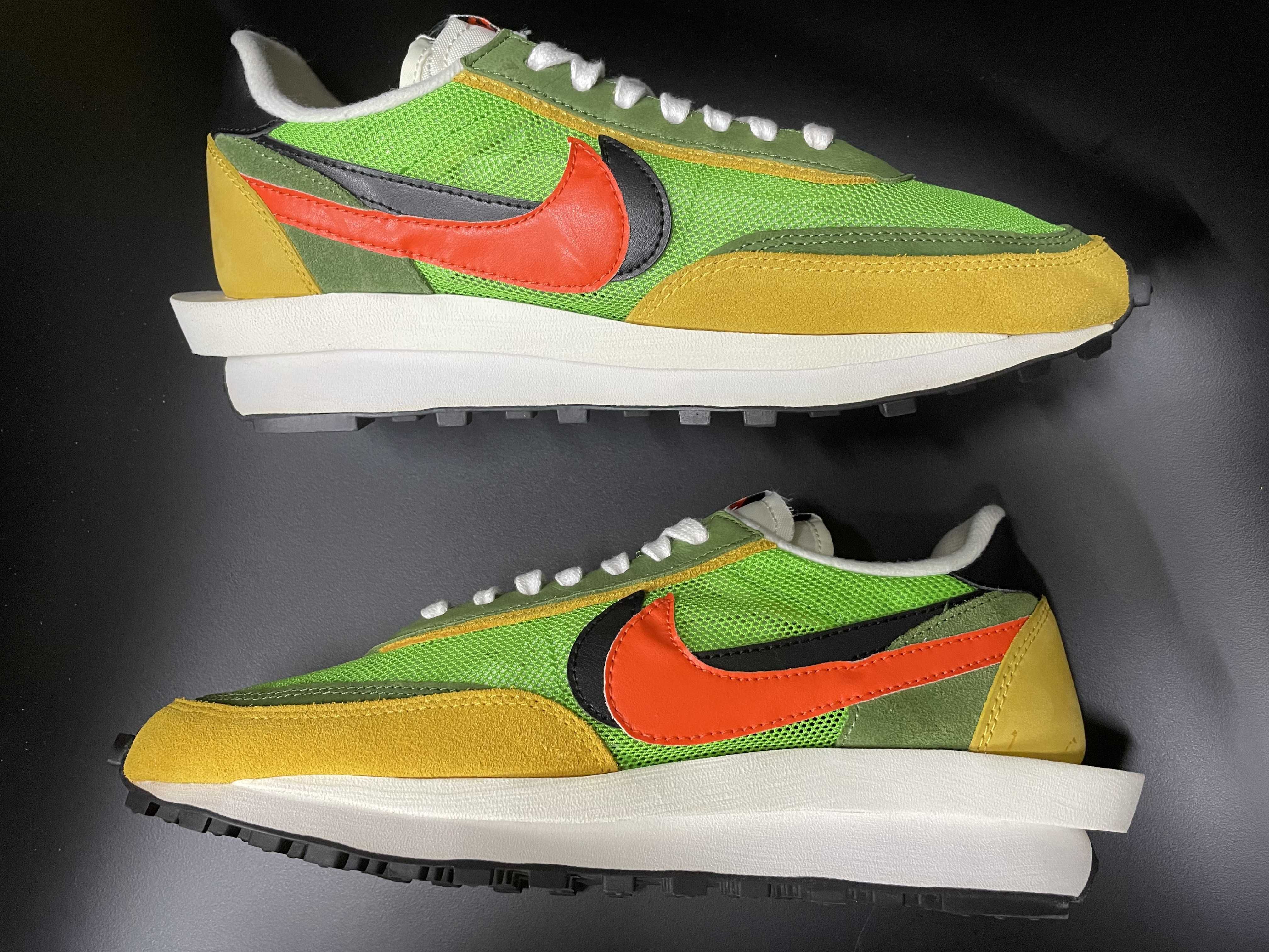 sacai × Nike LDV Waffle "Green"