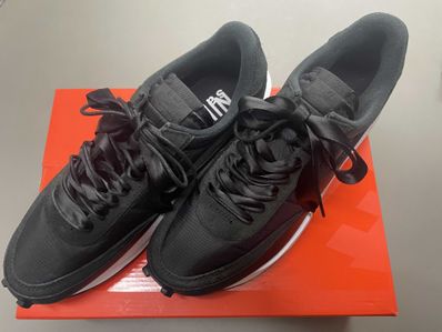 sacai × Nike LDV Waffle "Triple Black"