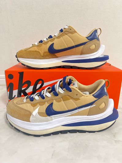 Sacai × Nike Vapor Waffle "Sesame And Blue Void"