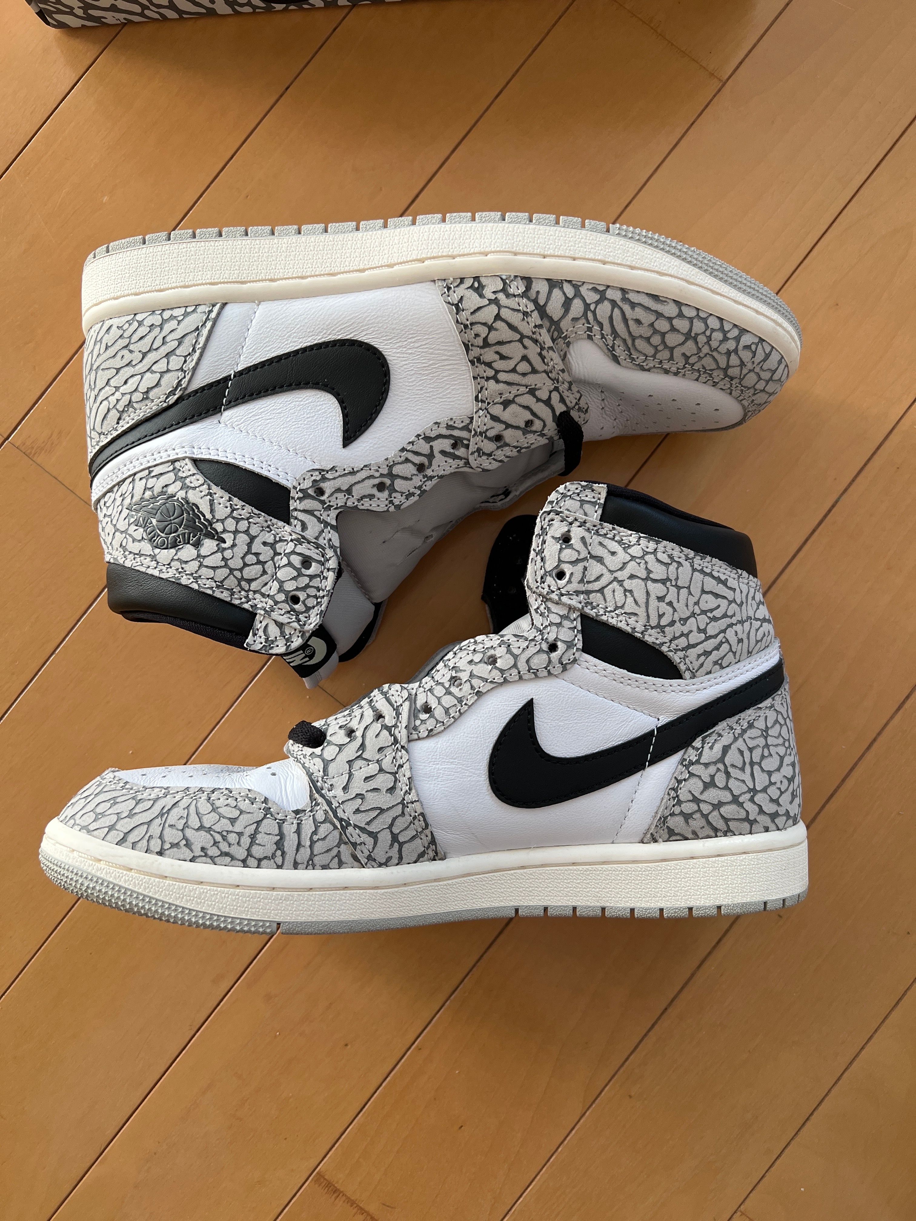 Nike Air Jordan 1 High OG "White Cement/Safari"