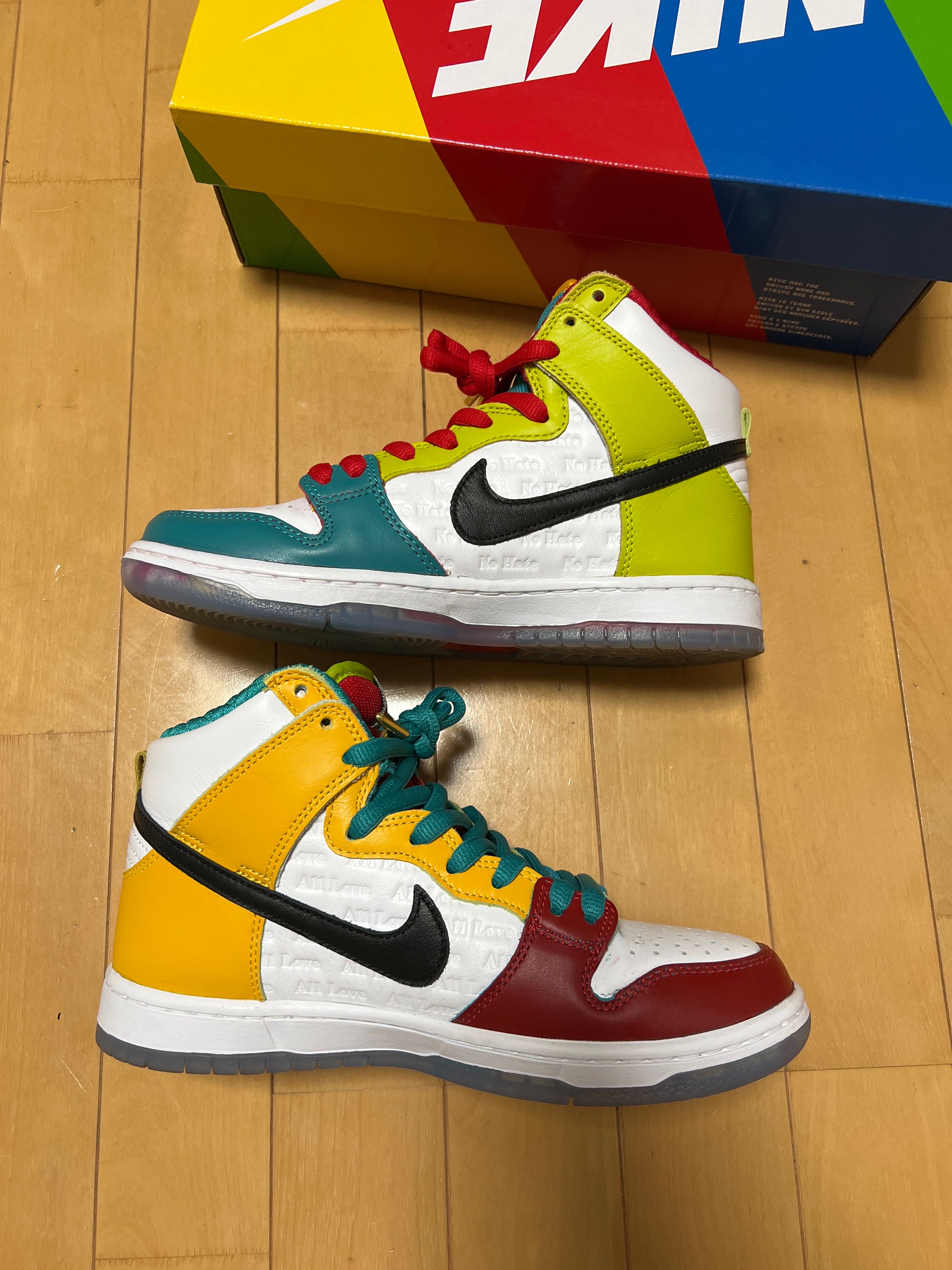 froSkate × Nike SB Dunk High Pro QS "All Love"
