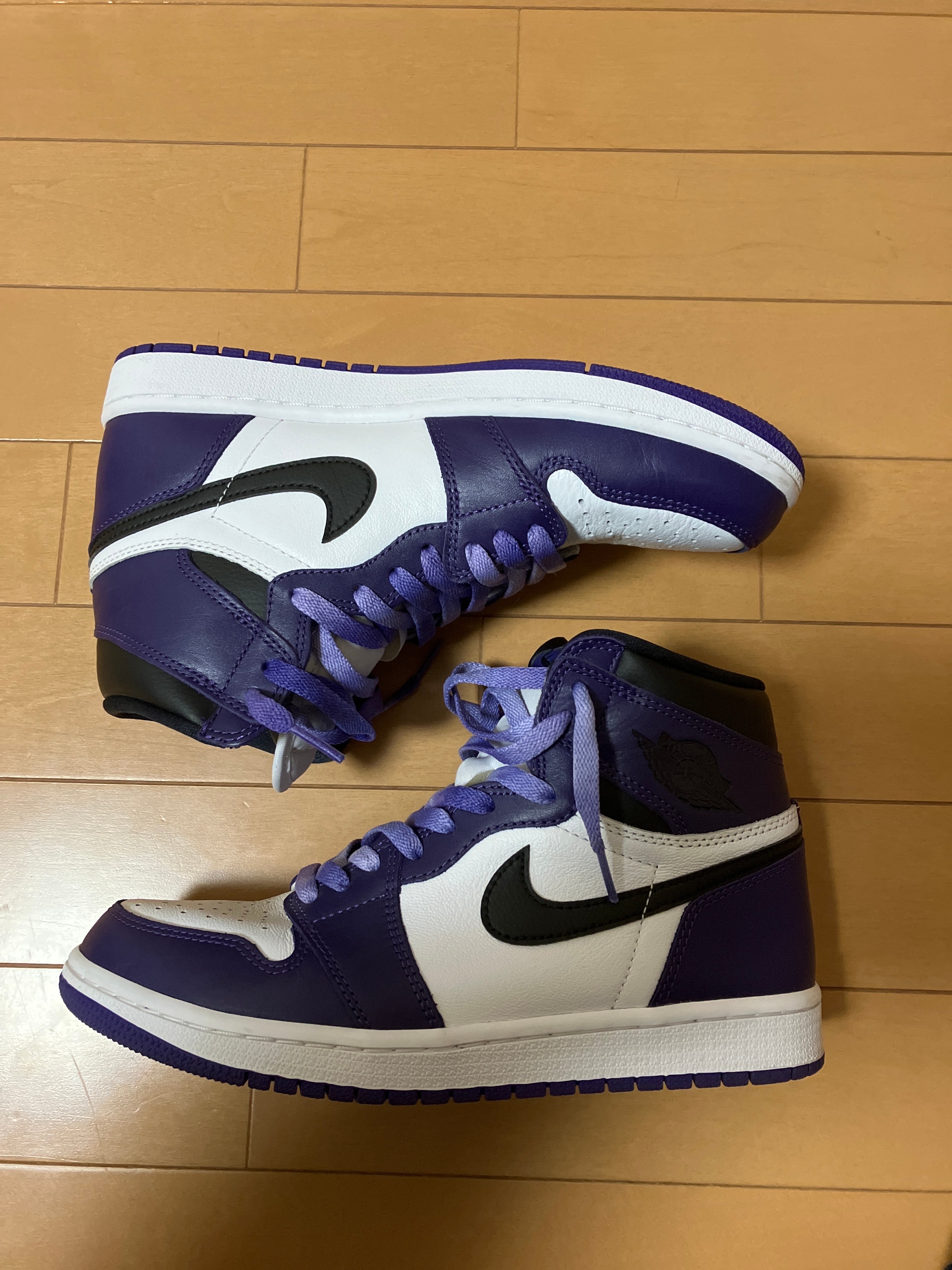 Nike Air Jordan 1 Retro High OG "Court Purple White/Black" (2020)