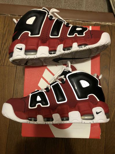 Nike Air More Uptempo ’96 "Black and Varsity Red" (2021)
