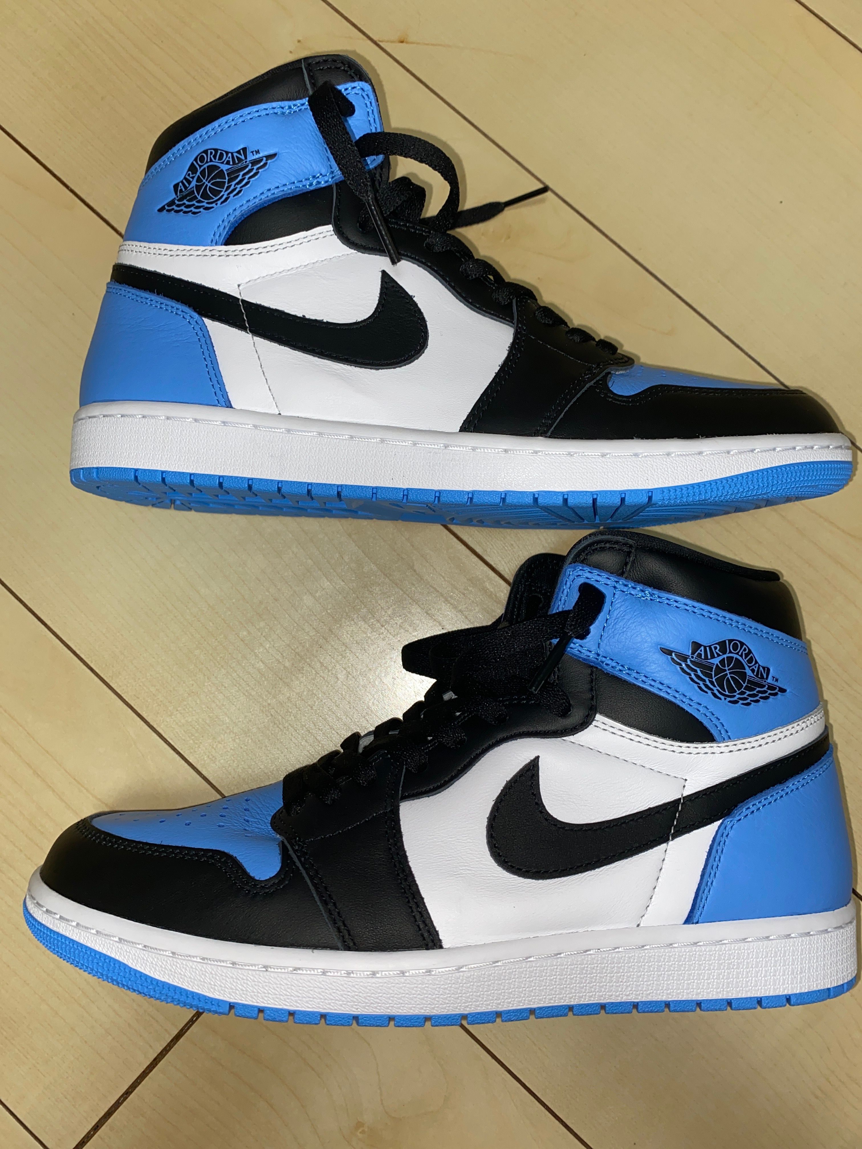 Nike Air Jordan 1 Retro High OG "University Blue/UNC Toe"