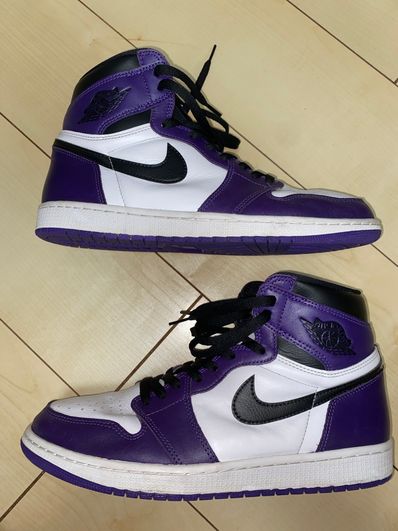 Nike Air Jordan 1 Retro High OG "Court Purple White/Black" (2020)