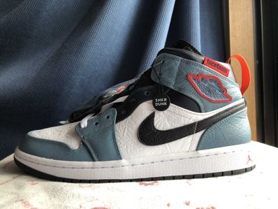 FACETASM × Nike Air Jordan 1 Mid "White/Navy"