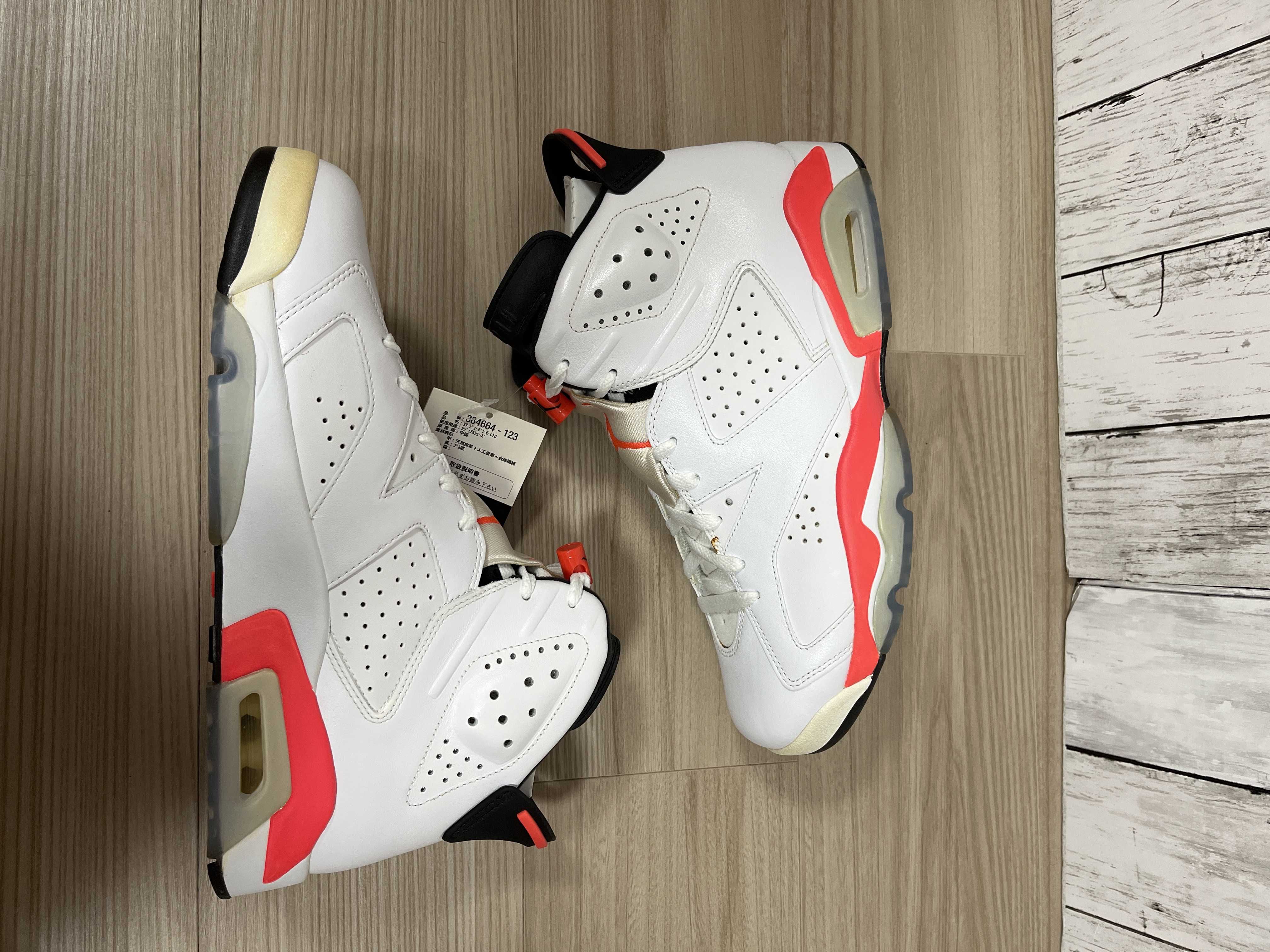 Nike Air Jordan 6 Retro "White / Infra Red" (2014)