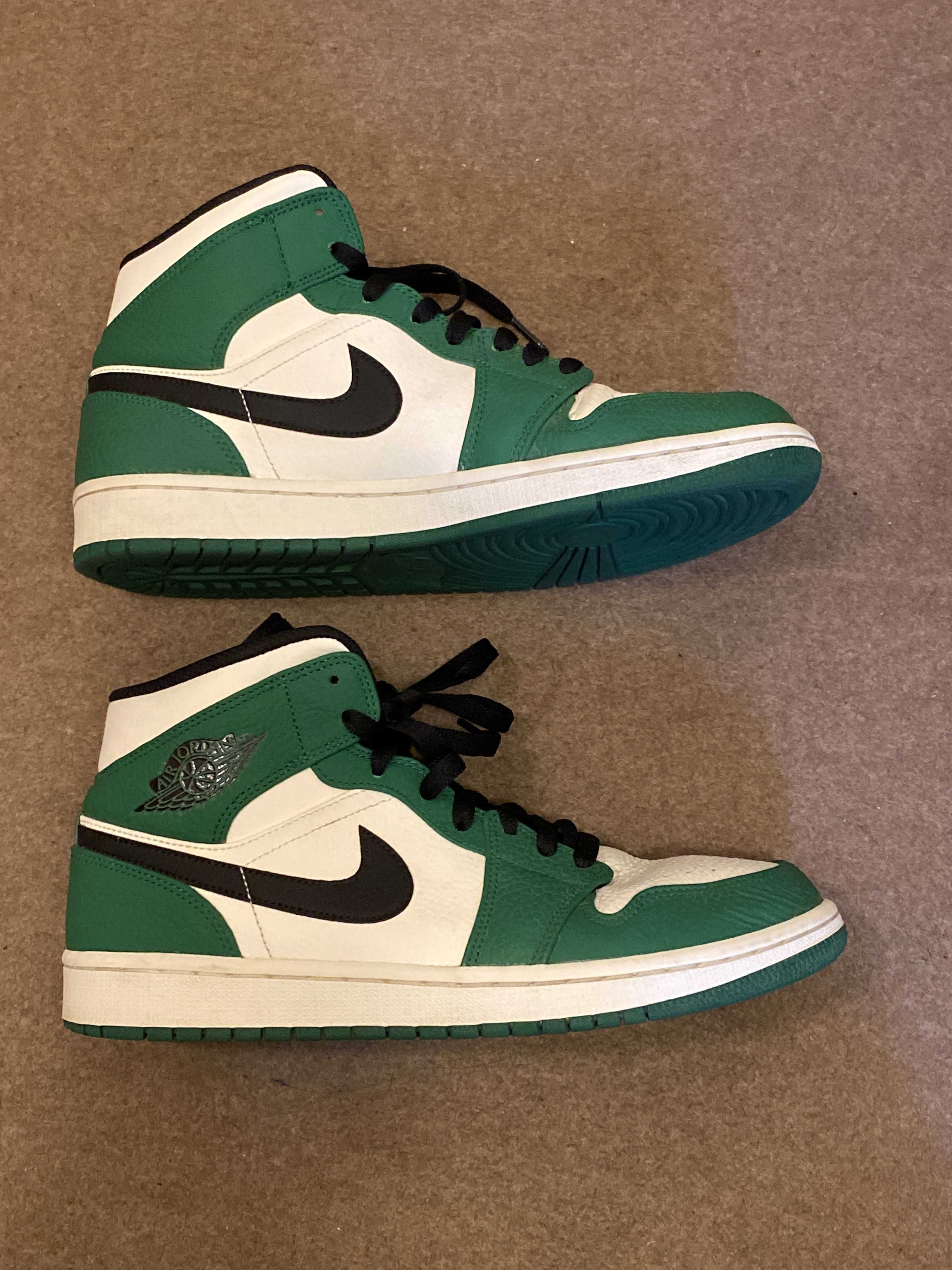 NIKE AIR JORDAN 1 MID "PINE GREEN"