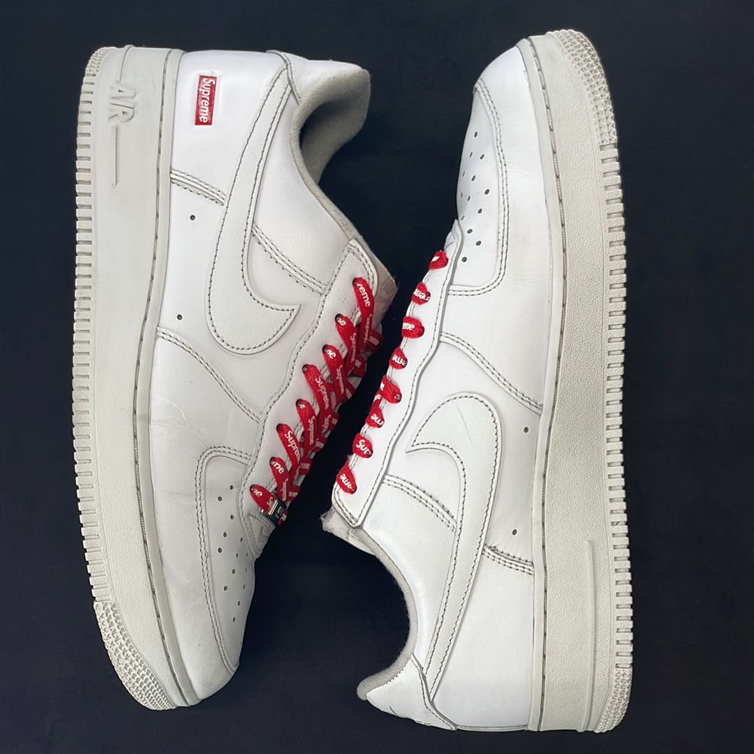 Supreme × Nike Air Force 1 Low "White"