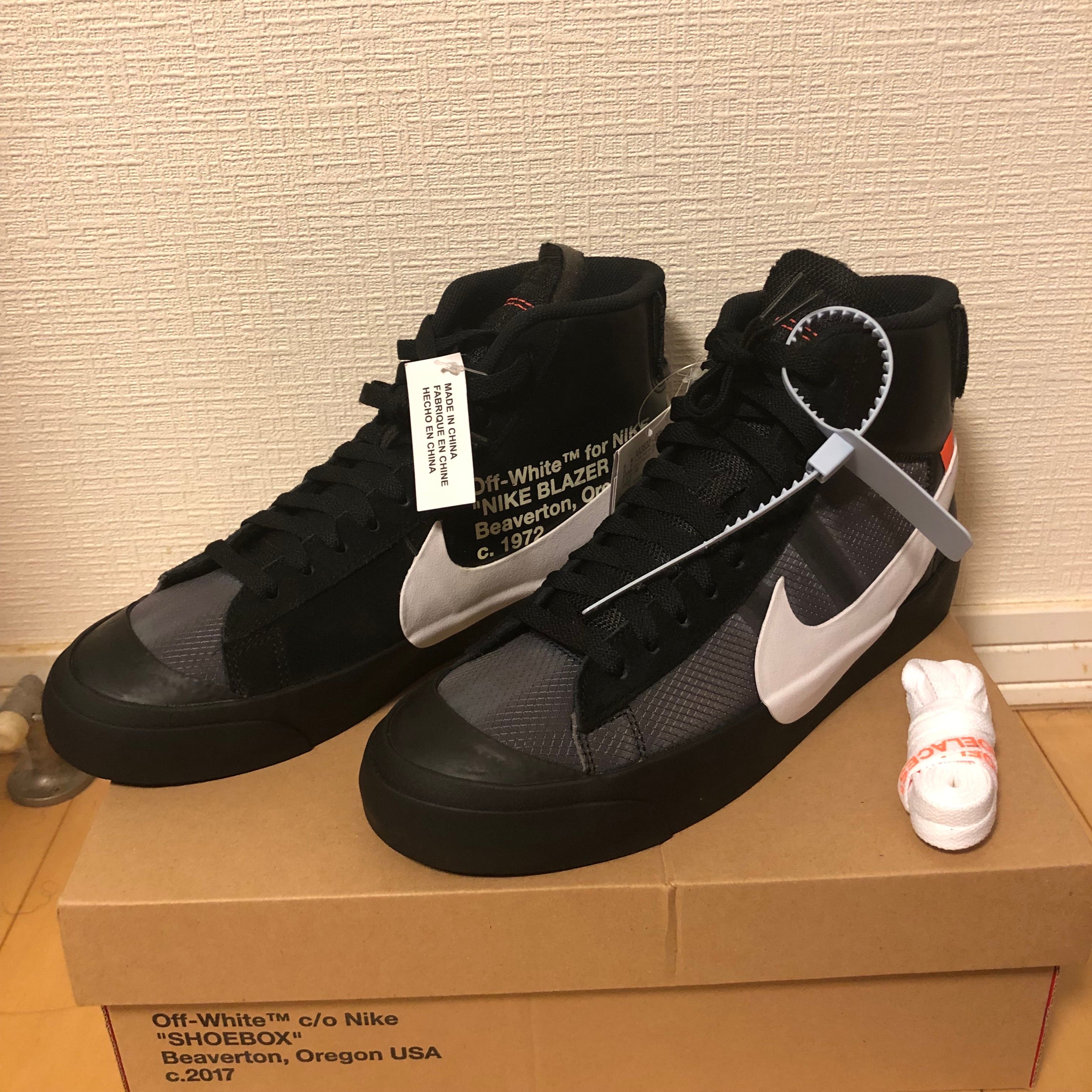 Off-White × Nike Blazer Studio Mid "Grim Reaper"
